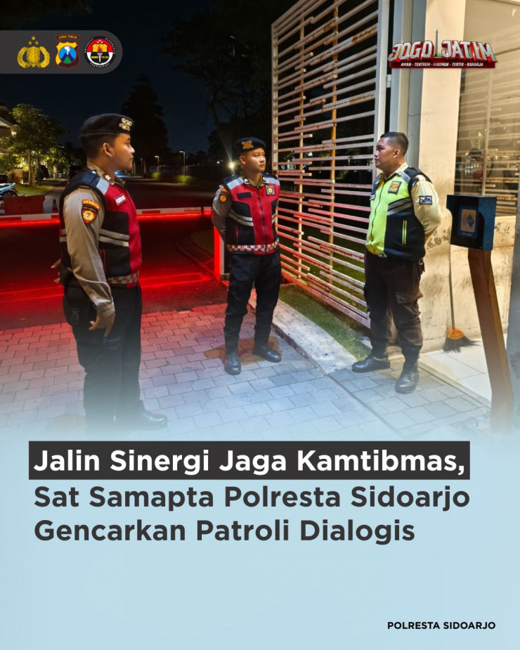 Polresta Sidoarjo Raih Penghargaan Pelayanan Sangat Baik dari Ombudsman RI